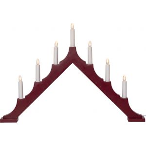 Ljusstake Alma Röd