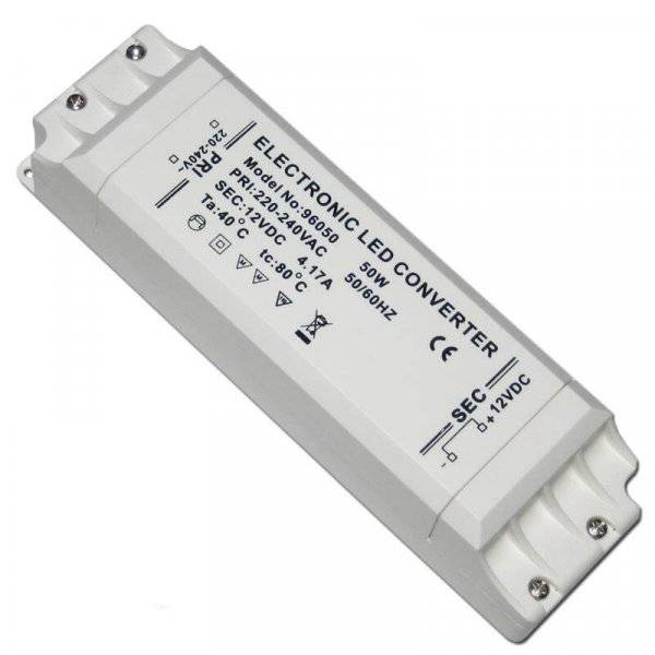 Transformator Vit 12V DC 4,2A, 50W