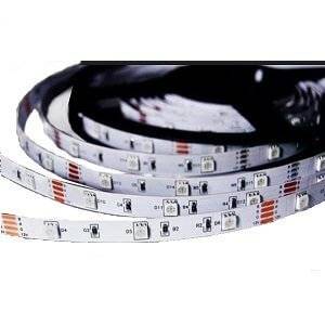 LEDstrip 12V 5m RGB 7,2w/m