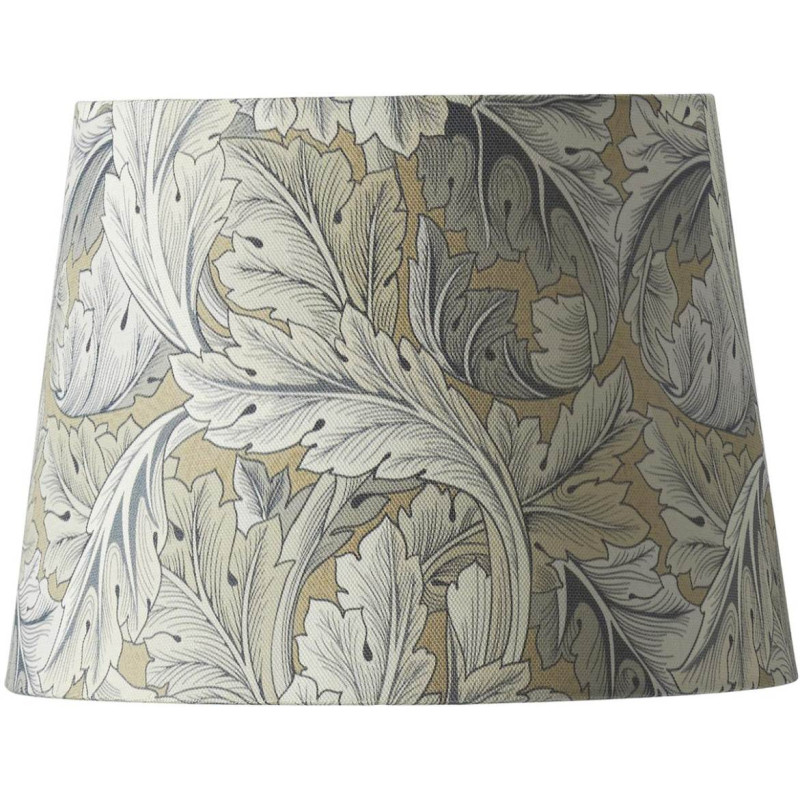 Acanthus Lampskärm Oval 32cm Beige William Morris - Qvist Studio