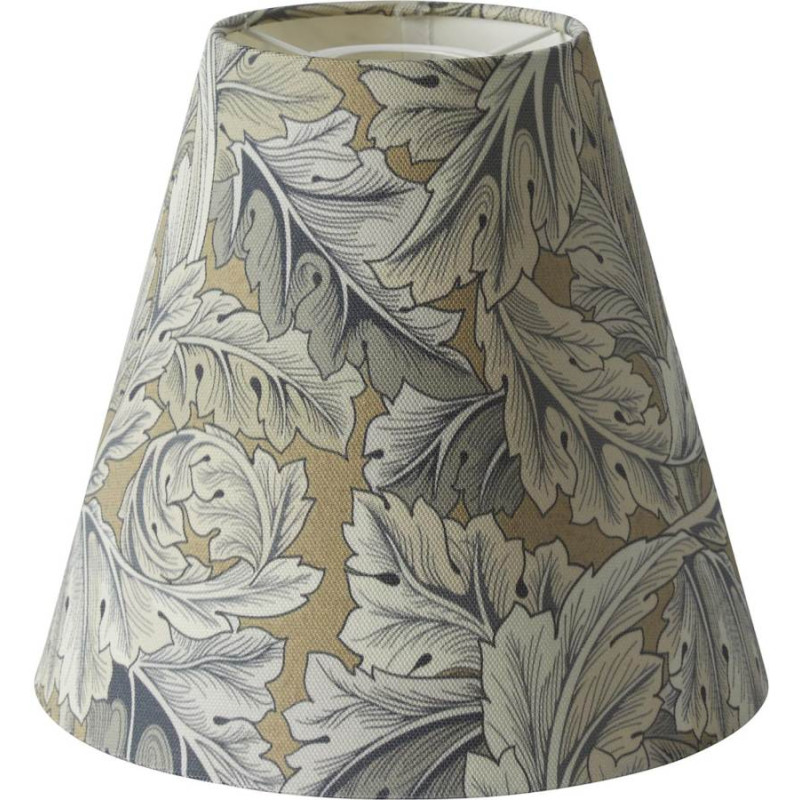 Acanthus Toppringsskärm Ø22cm Beige William Morris - Qvist Studio