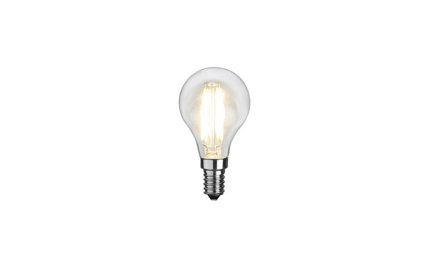 LED-Lågvoltslampa 12-24V, Klot E14 2700K 250lm 2,3W(25W)