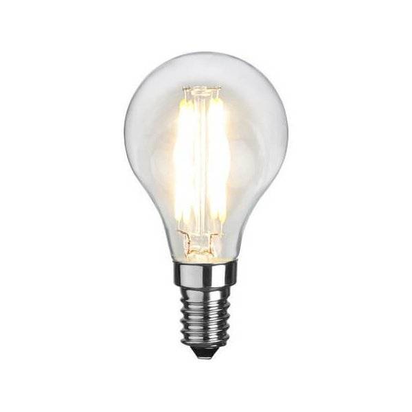 LED-Lågvoltslampa 12-24V, Klot E14 2700K 250lm 2,3W(25W)
