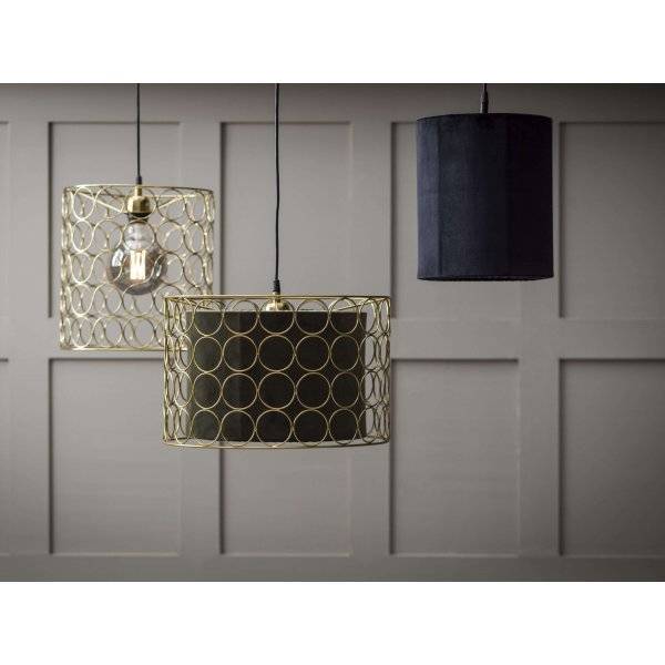 Ring Taklampa 40cm Svart