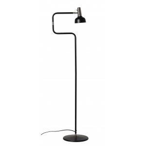 Ray Golvlampa Svart/Nickel