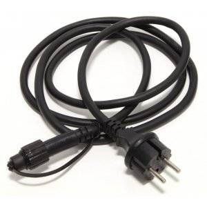 Startkabel till Partyslinga Connecta 5m Svart