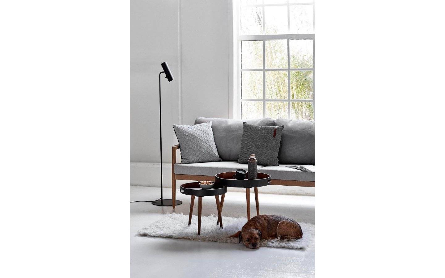 Mib 6 Golvlampa Svart