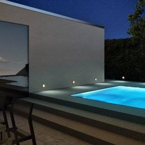 Dejavu SQ9 Vägglampa LED