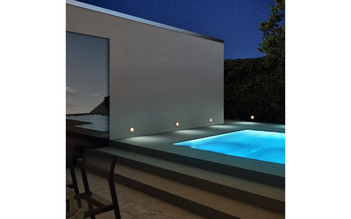 Dejavu SQ9 Vägglampa LED