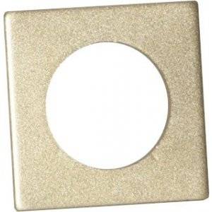 Ljusmanschett Platta Guld 7-pack