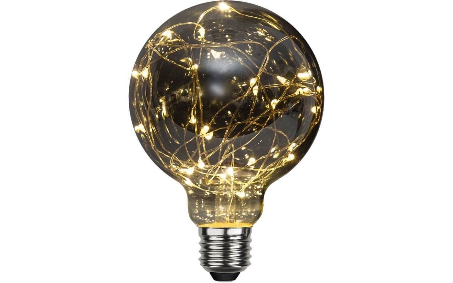 LED-Lampa Glob 95mm, Heavy Smoke Dew Drop, E27 2700K 20lm