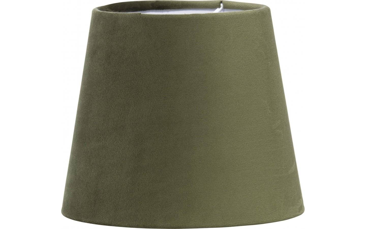 Mia Lampskärm Sammet Ø24cm Grön
