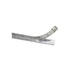 Plastprofil, Transparent, 1M för 2,5W LED strip