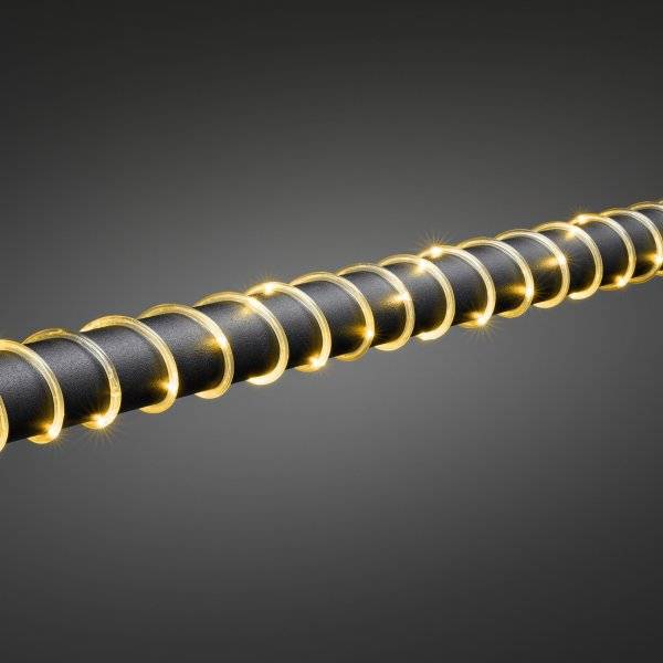 Ljusslang Mini Batteridriven Amber 5 m