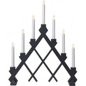 Rut Adventsljusstake Mörkgrå 53cm