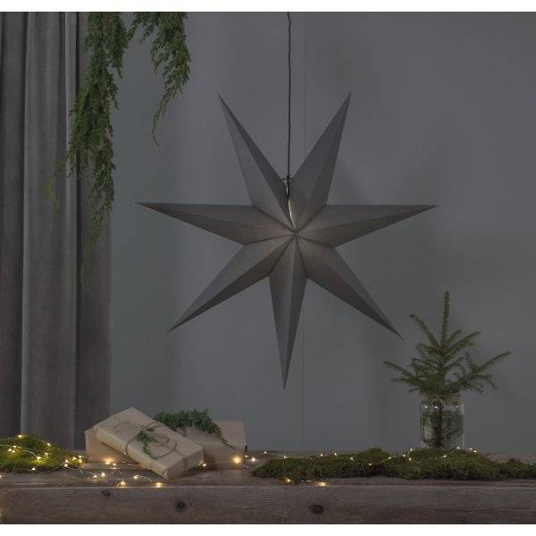 Ozen Adventsstjärna Grå 100cm