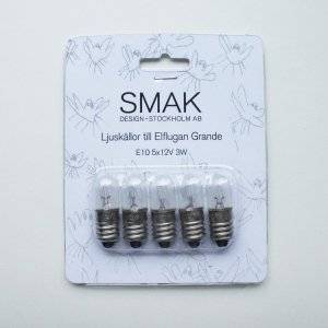 Reservlampa Elflugan Grande E10 3W 5-Pack
