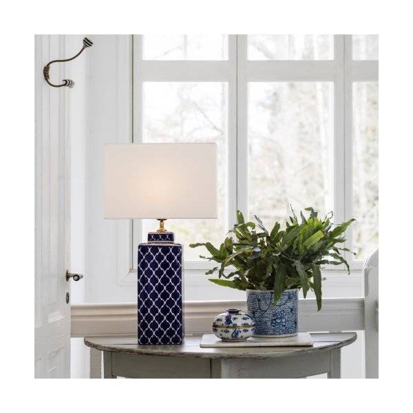 Rakel Rektangulär Lampskärm 40cm Vit