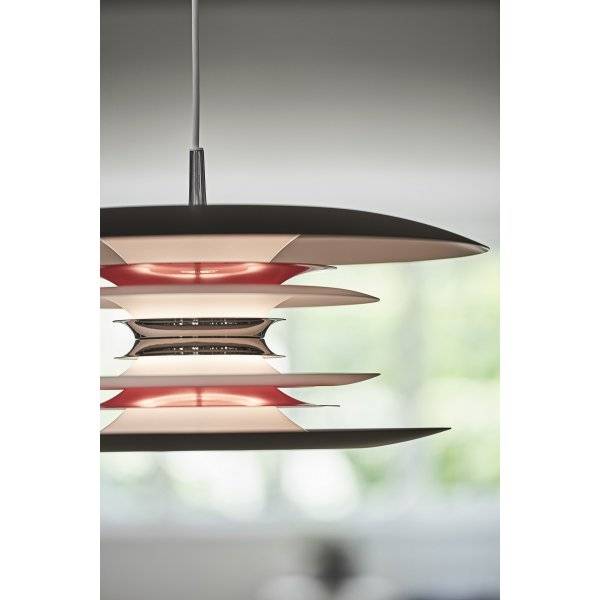 Diablo Taklampa 30cm Svart/Röd