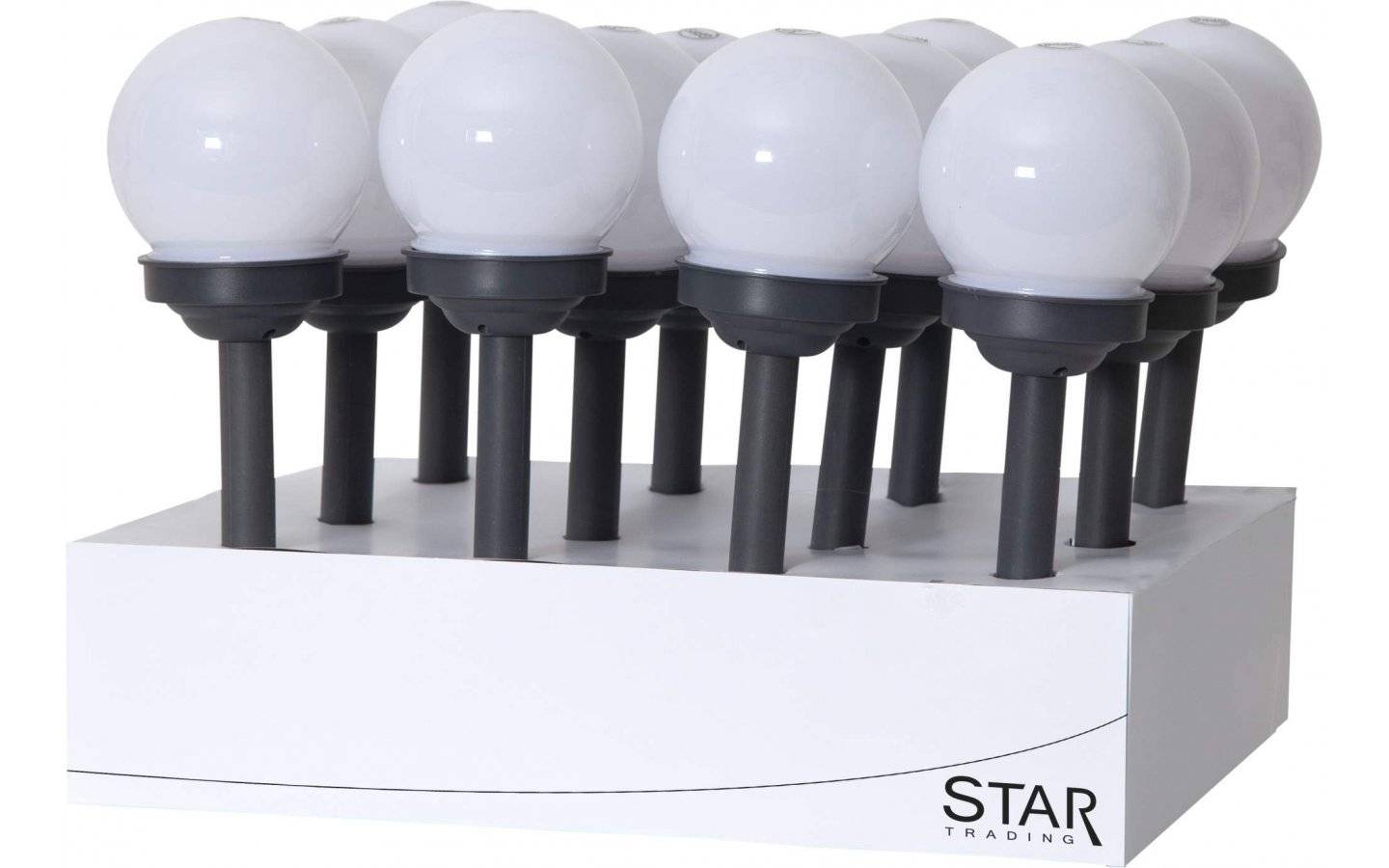 Globus Solcellslampa Miniklot På Pinne 12-pack, 29cm Varmvit