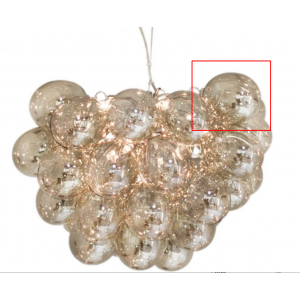 Reservglas till Gross 10cm Amber