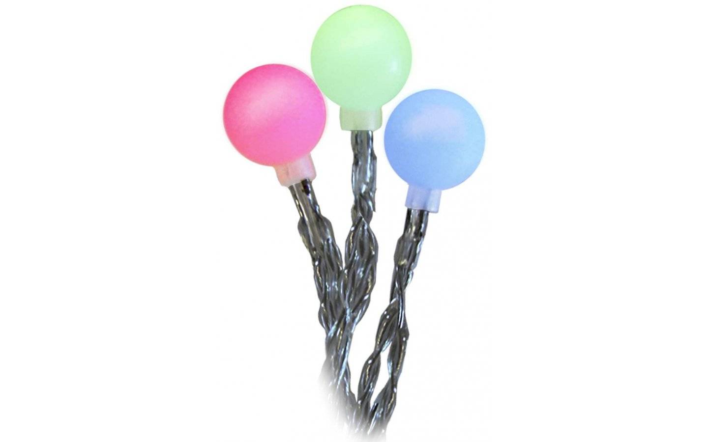 Globini Solcellsdriven Ljusslinga Multifärgad, 4,75M, LED