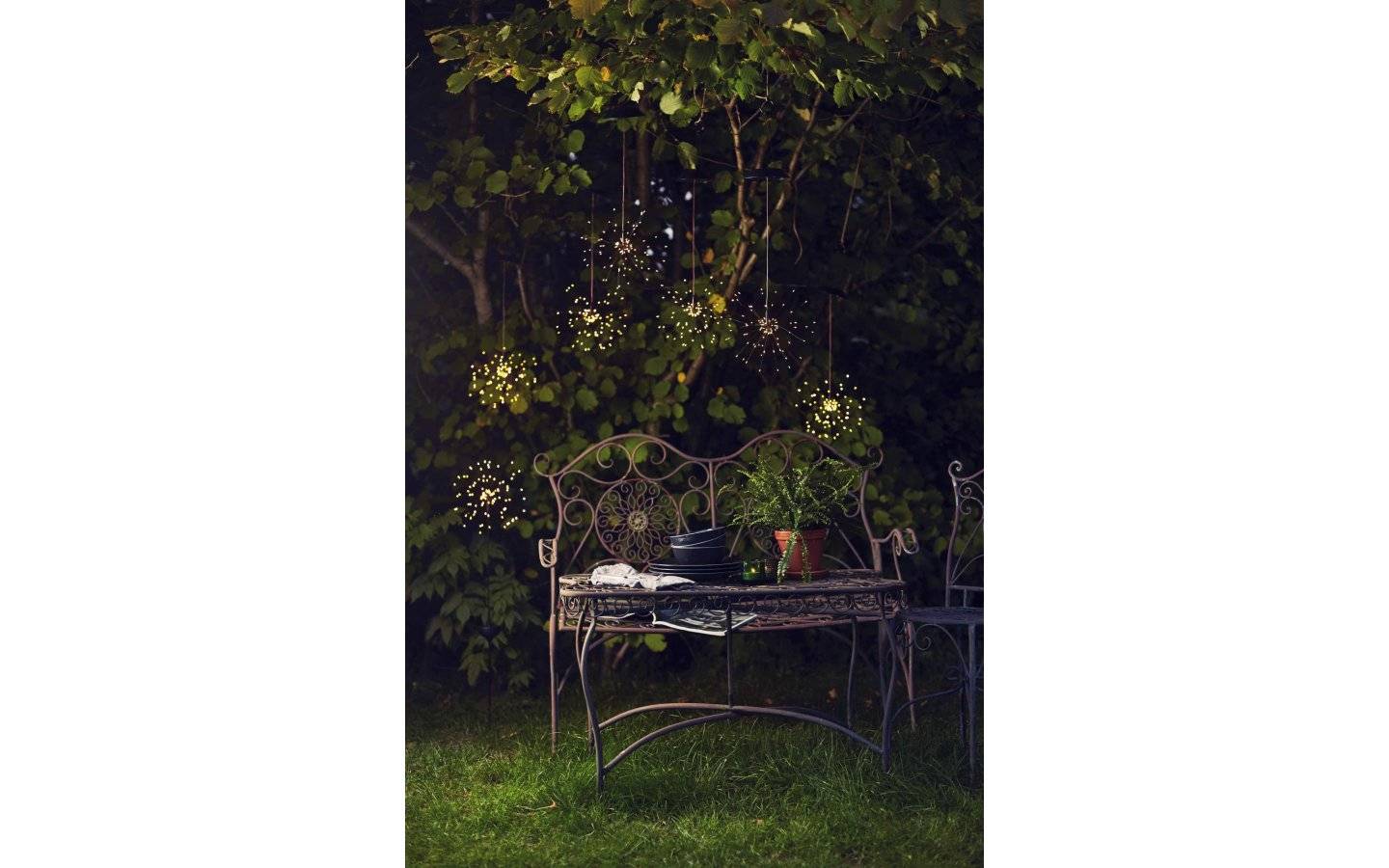 Firework Solcellslampa Hängande, LED