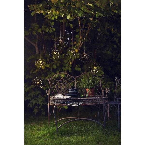 Firework Solcellslampa Hängande, LED