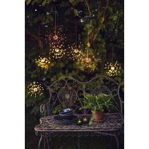 Firework Solcellslampa Hängande, LED