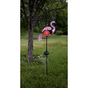 Flamingo Solcellslampa På Pinne, LED