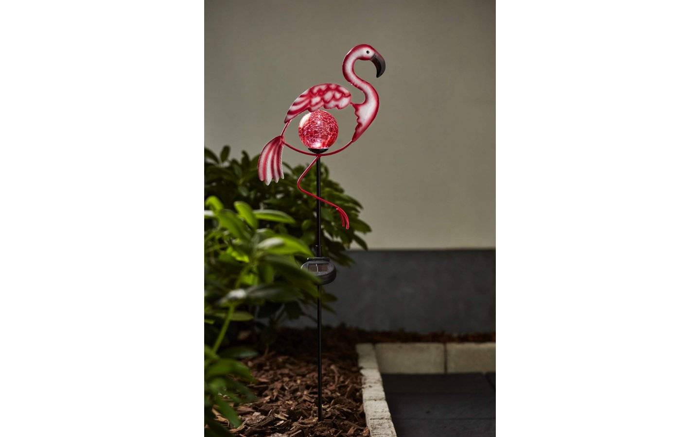 Flamingo Solcellslampa På Pinne, LED