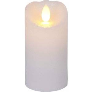 Glow batteridrivet blockljus LED 10cm