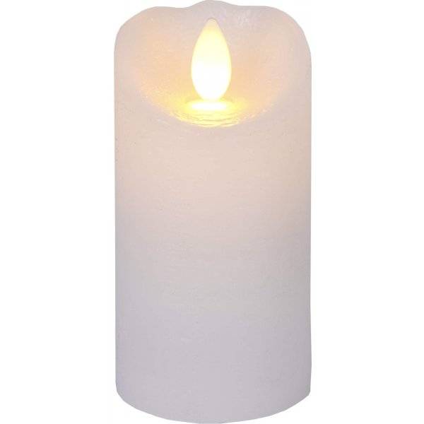 Glow batteridrivet blockljus LED 10cm