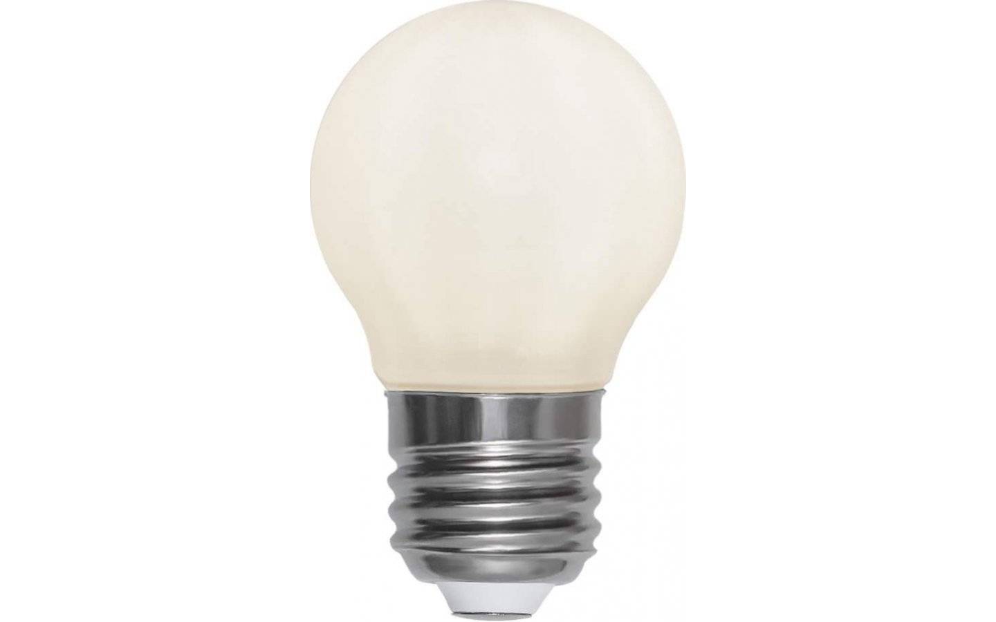 LED-Lampa Klot, Opal, E27 2700K 250lm 3W(25W)