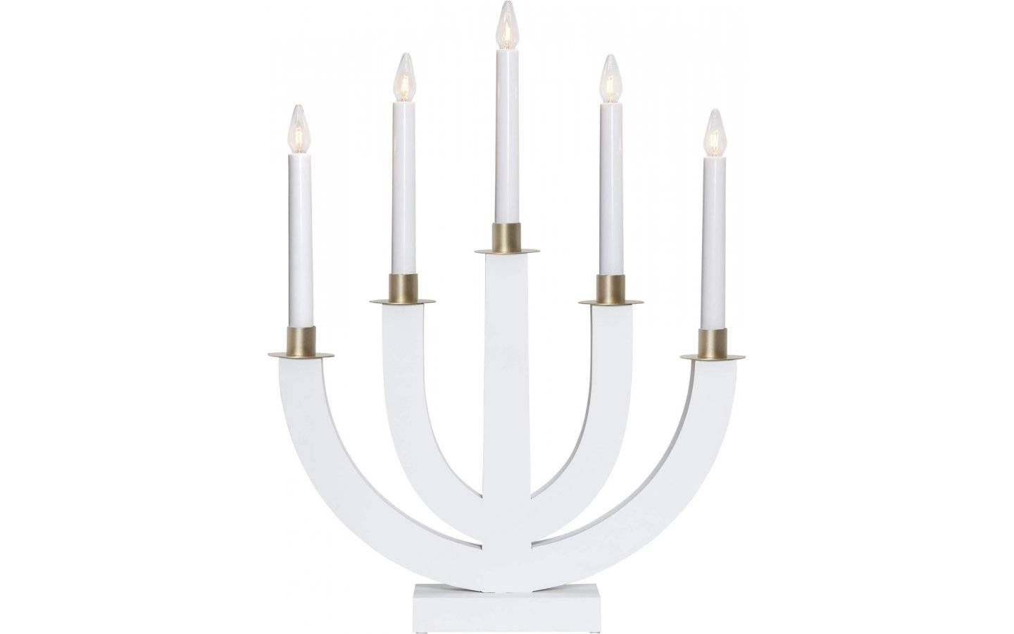 Eli Adventsljusstake Vit 47cm