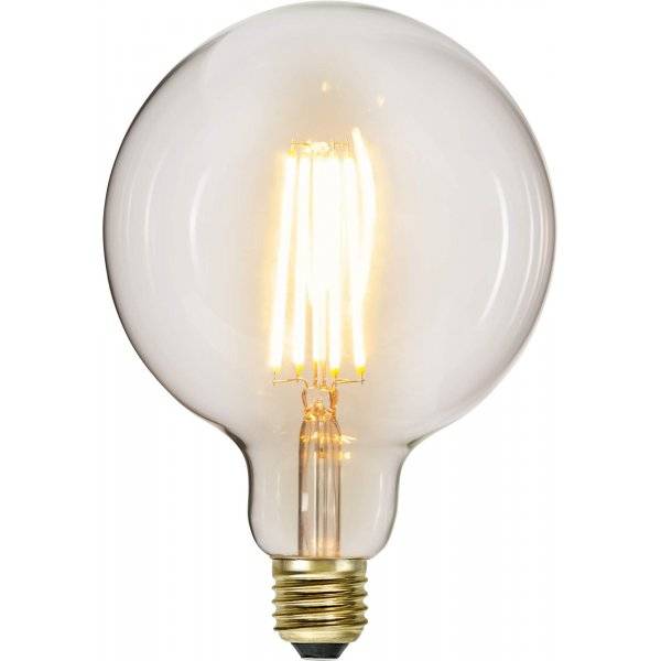 LED-Lampa 3-Steg DIM Glob 125mm, E27 2100K 700lm 6,5W(50W)