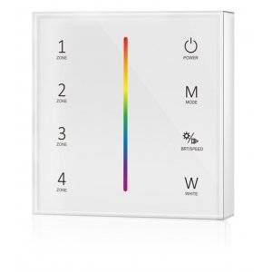 T24 Väggfjärrkontroll RGB/RGBW till V4 Mottagare