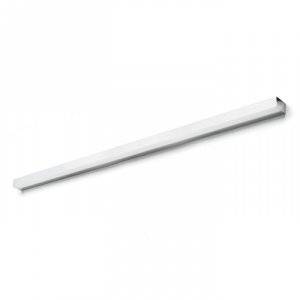 Levia Vägglampa Krom LED 120cm 24W IP44 3000K