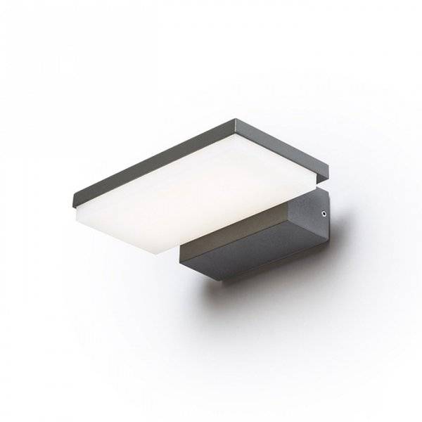 Xylo Vägglampa Antrasitgrå LED 8W IP54 3000K