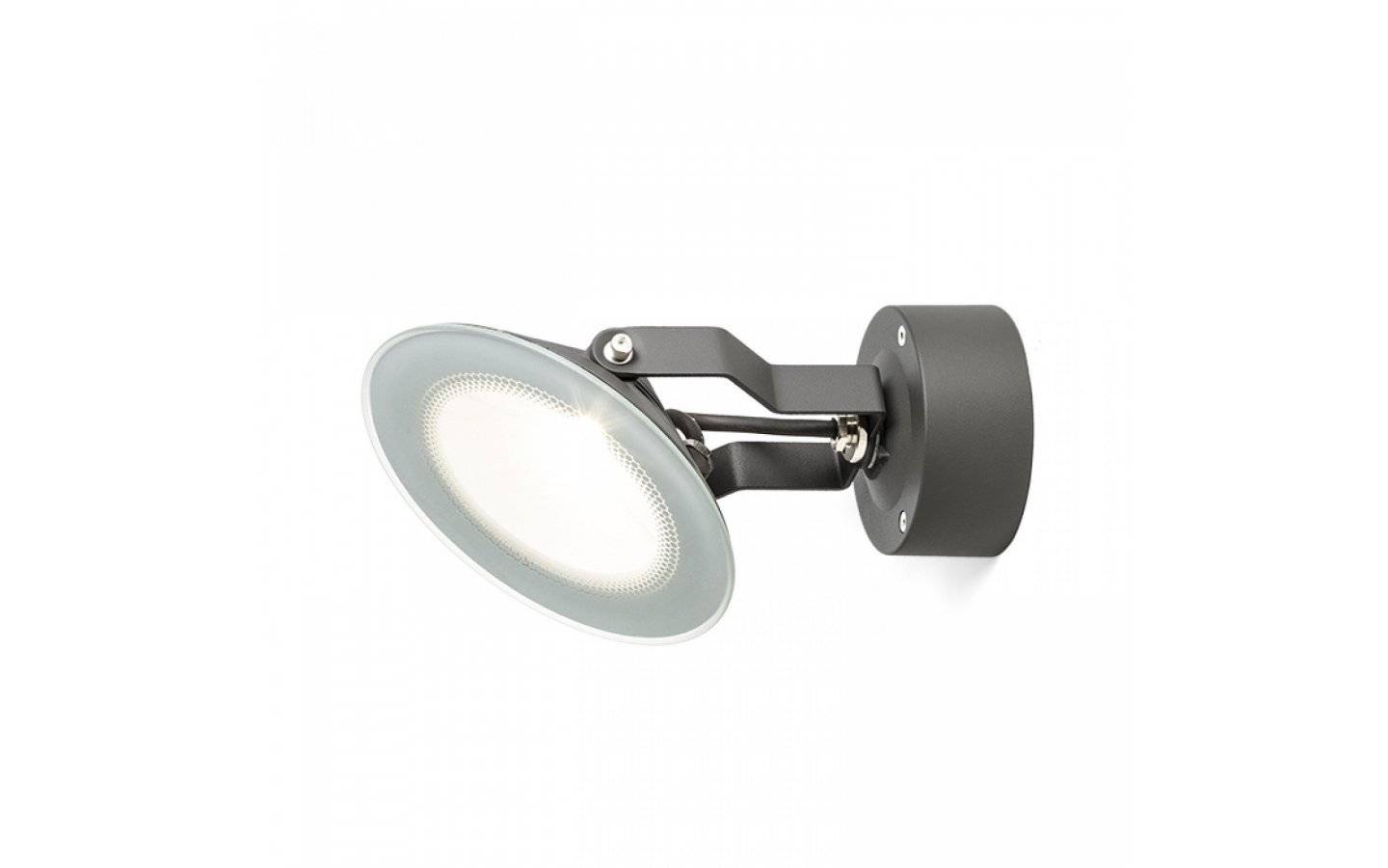 Fox Vägglampa Antrasitgrå LED 9W IP65 3000K