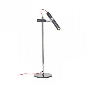 Viper Bordslampa 62cm Svart/Krom LED 3W 3000K