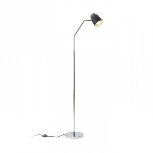 Pragma Golvlampa 160cm Svart/Krom E27