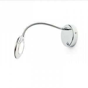 Flap Vägglampa Krom LED 4,2W 3000K