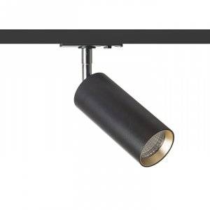 Mavro 1-fas Spotlight Svart/Guld 12W LED 3000K