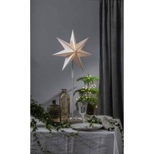 Stjärna på fot Astro, Batteridriven 74cm Svart