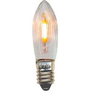 Universal LED Filament E10 14-55V 3lm 2100K 3-Pack