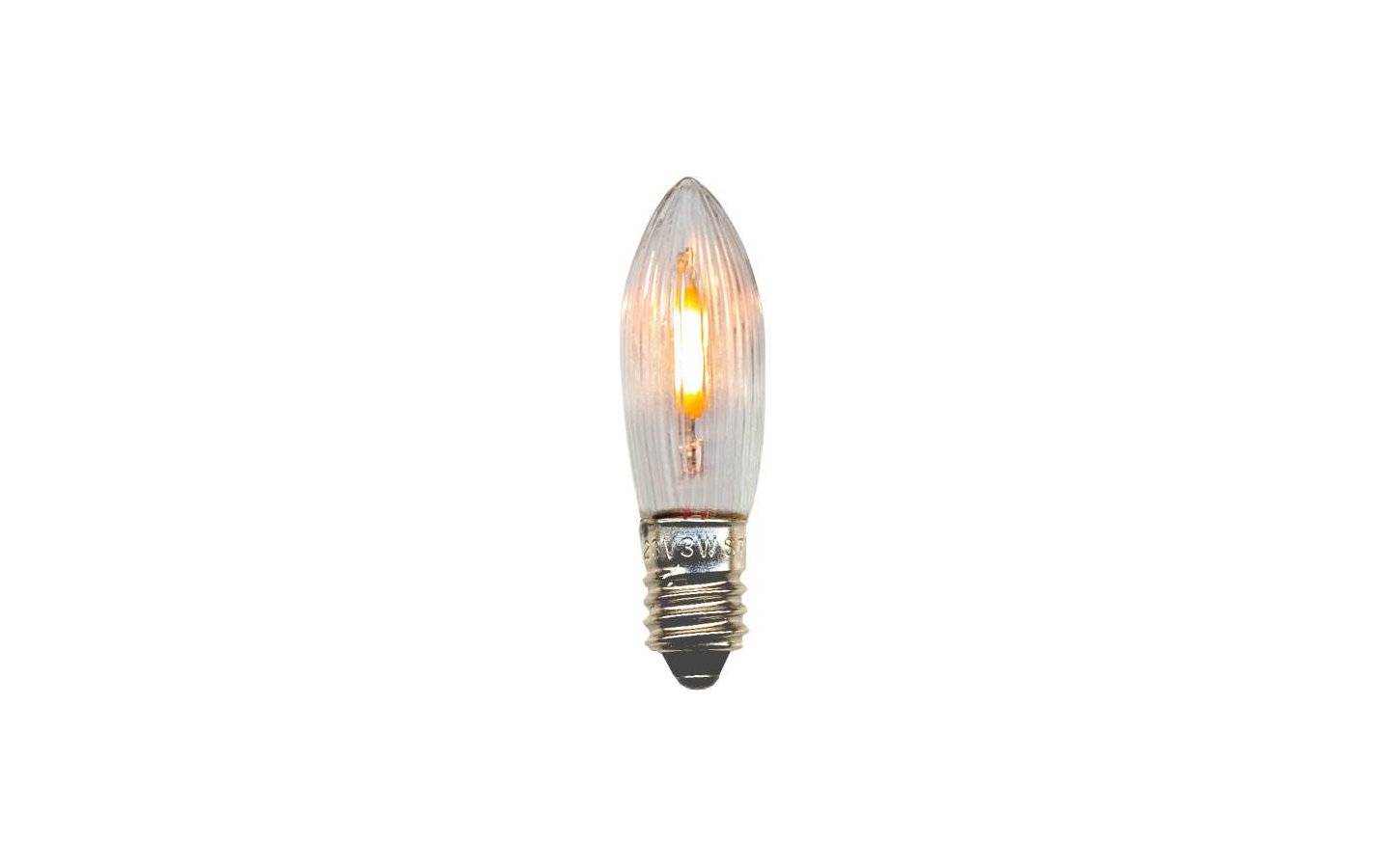 Universal LED Filament E10 14-55V 3lm 2100K 3-Pack