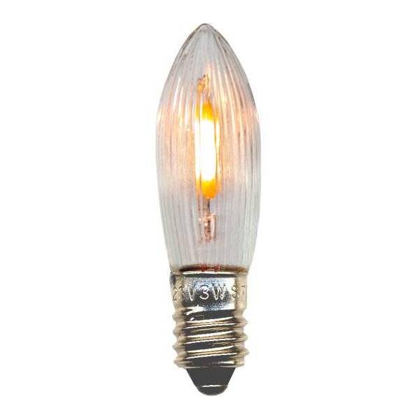 Universal LED Filament E10 14-55V 3lm 2100K 3-Pack
