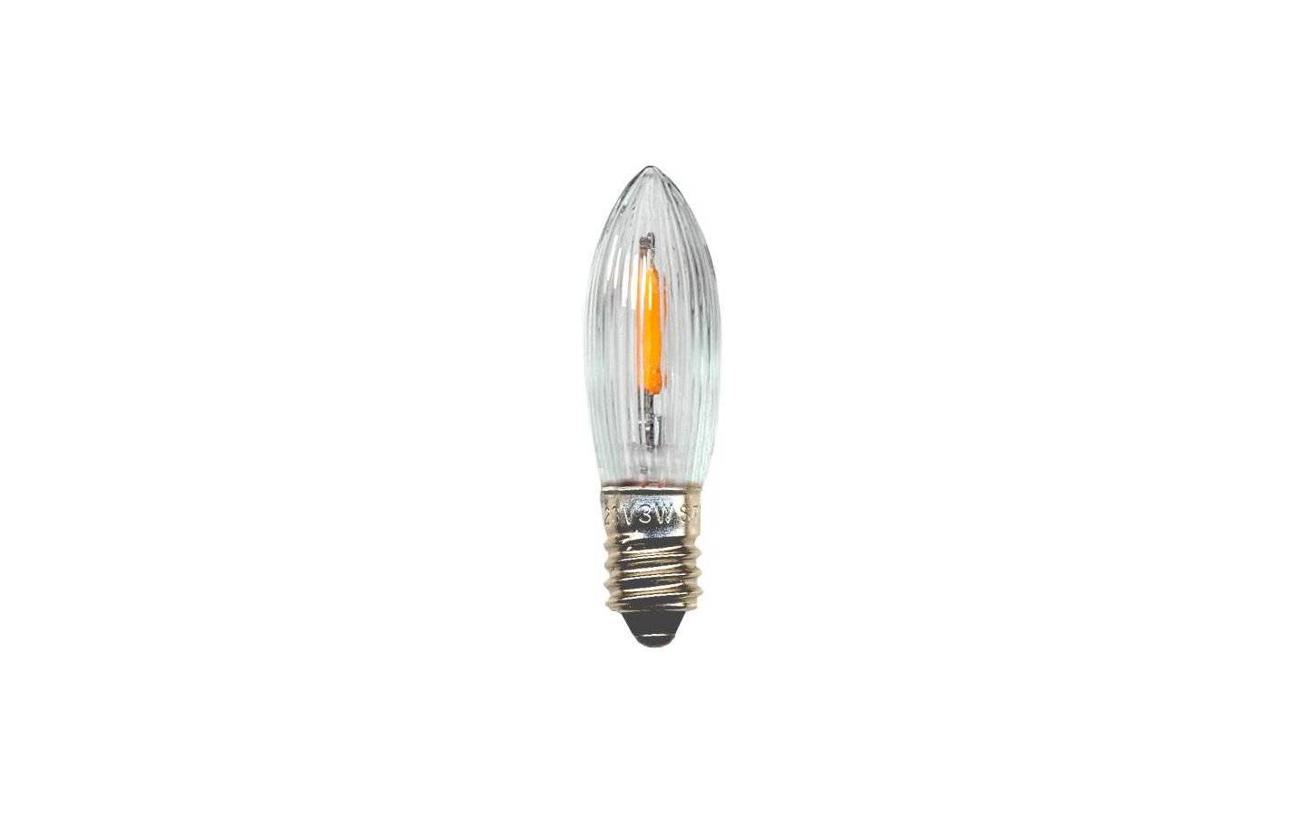 Universal LED Filament E10 14-55V 3lm 2100K 3-Pack