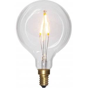 LED-Lampa Glob 80mm, E14 2100K 100lm 1,5W(10W)